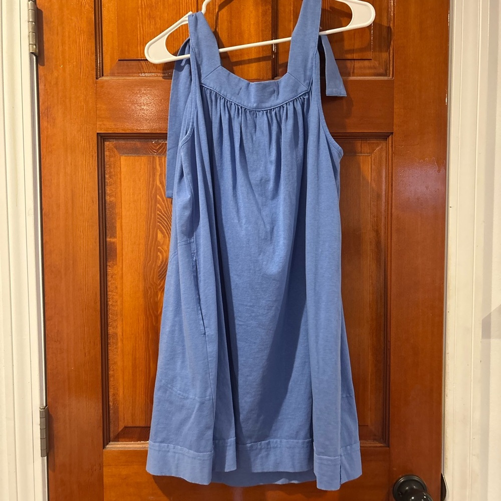 Free People Light Blue Beach Dress